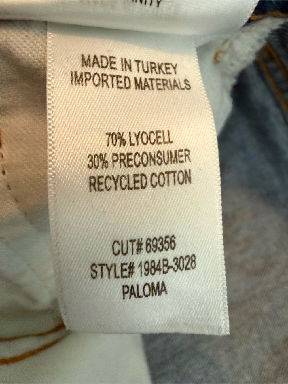 Citizens Of Humanity Paloma Medium Blue Baggy Wide-Leg High-Rise Jeans sz 24 - Picture 7 of 16